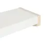 PRATELEIRA 9 CM X 80 CM X 15 CM SNATCH - BRANCO/NATURAL WASHED - Foto 7