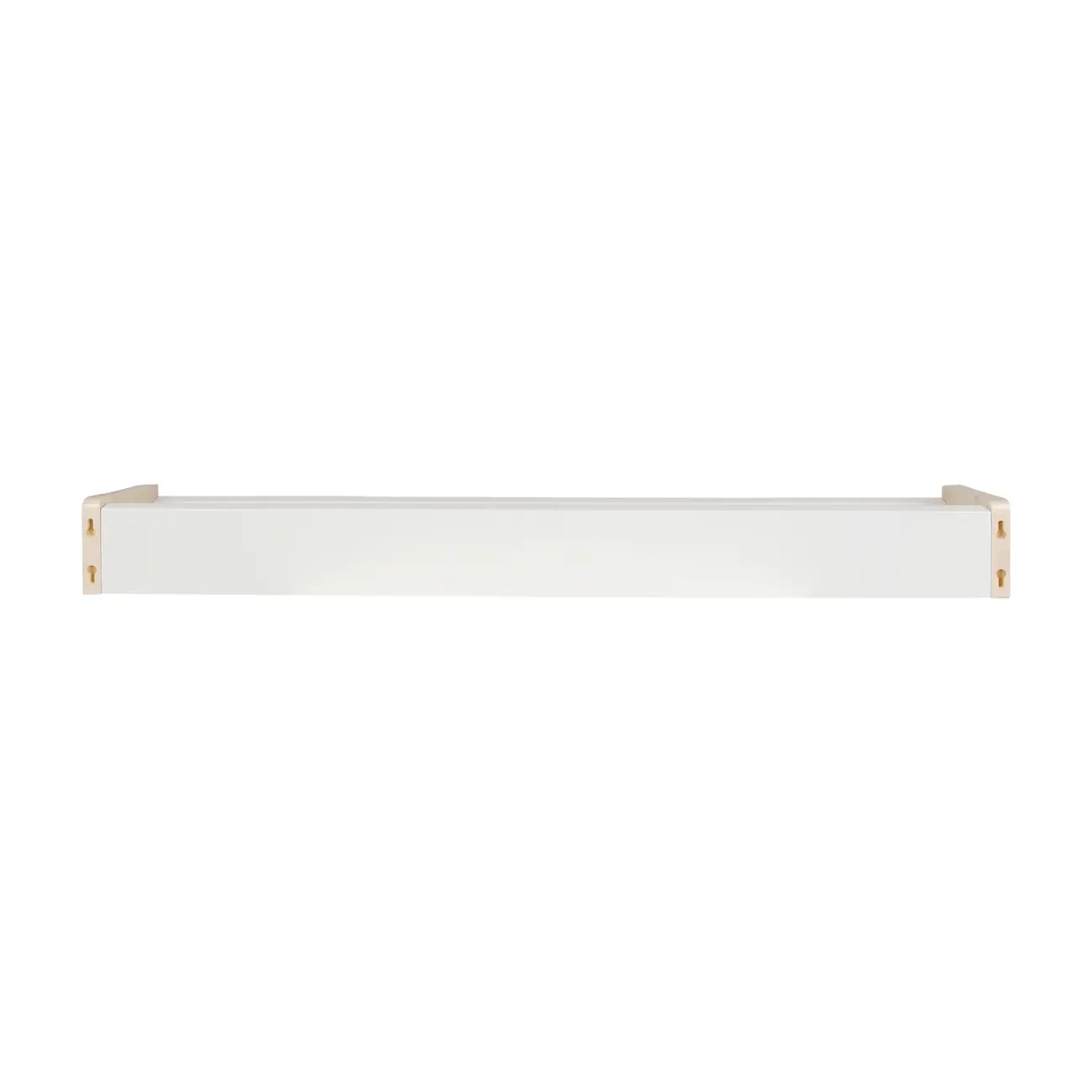PRATELEIRA 9 CM X 80 CM X 15 CM SNATCH - BRANCO/NATURAL WASHED - Foto 8