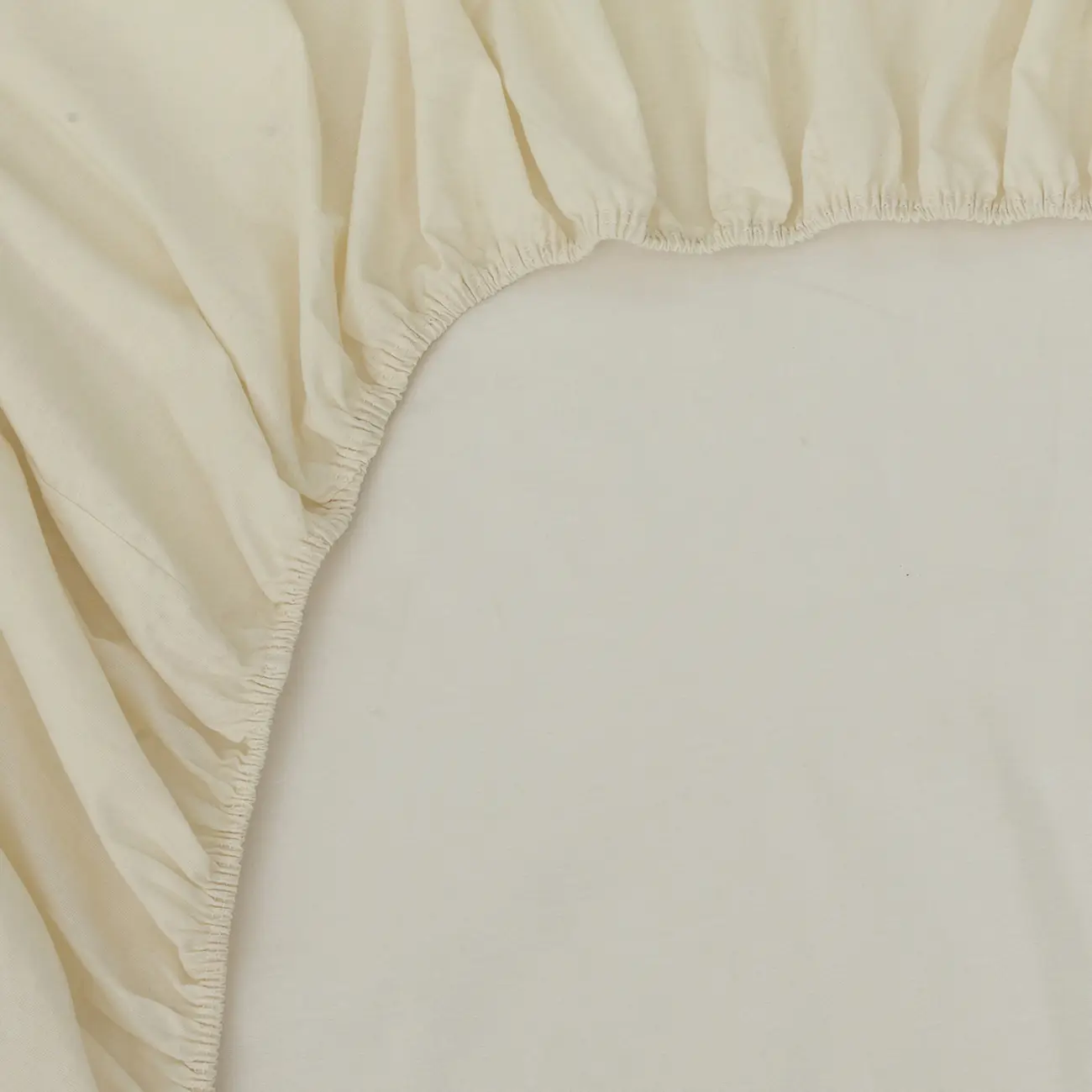 LENÇOL COM ELÁSTICO SOLTEIRO 88 CM X 1,88 M X 30 CM MOSELA - CREAM - Foto 2