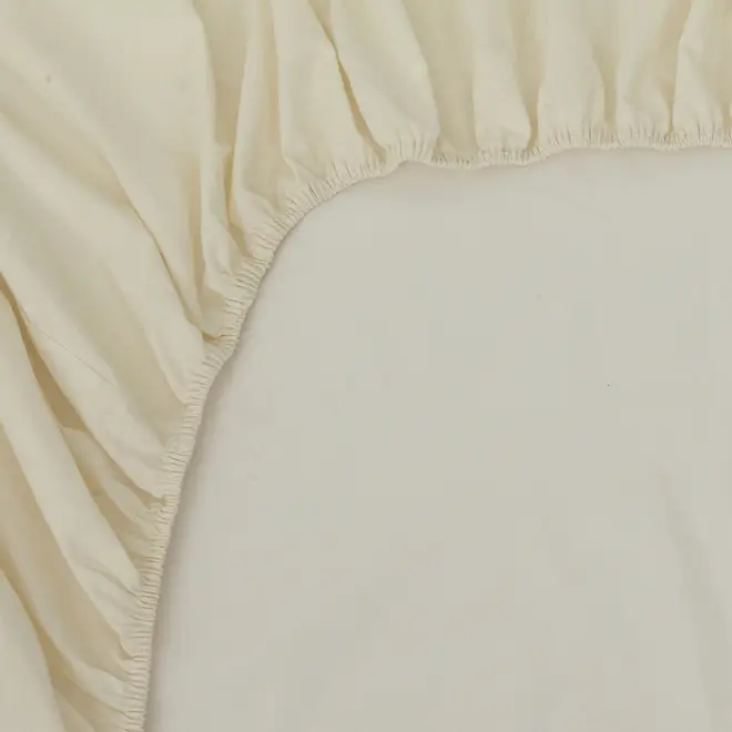 LENÇOL COM ELÁSTICO SOLTEIRO 88 CM X 1,88 M X 30 CM MOSELA - CREAM - Foto 2