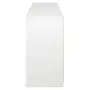 BUFFET 4 PORTAS 1,36 M X 40 CM WINK - BRANCO/BRANCO - Foto 4
