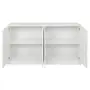 BUFFET 4 PORTAS 1,36 M X 40 CM WINK - BRANCO/BRANCO - Foto 5