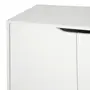 BUFFET 4 PORTAS 1,36 M X 40 CM WINK - BRANCO/BRANCO - Foto 8
