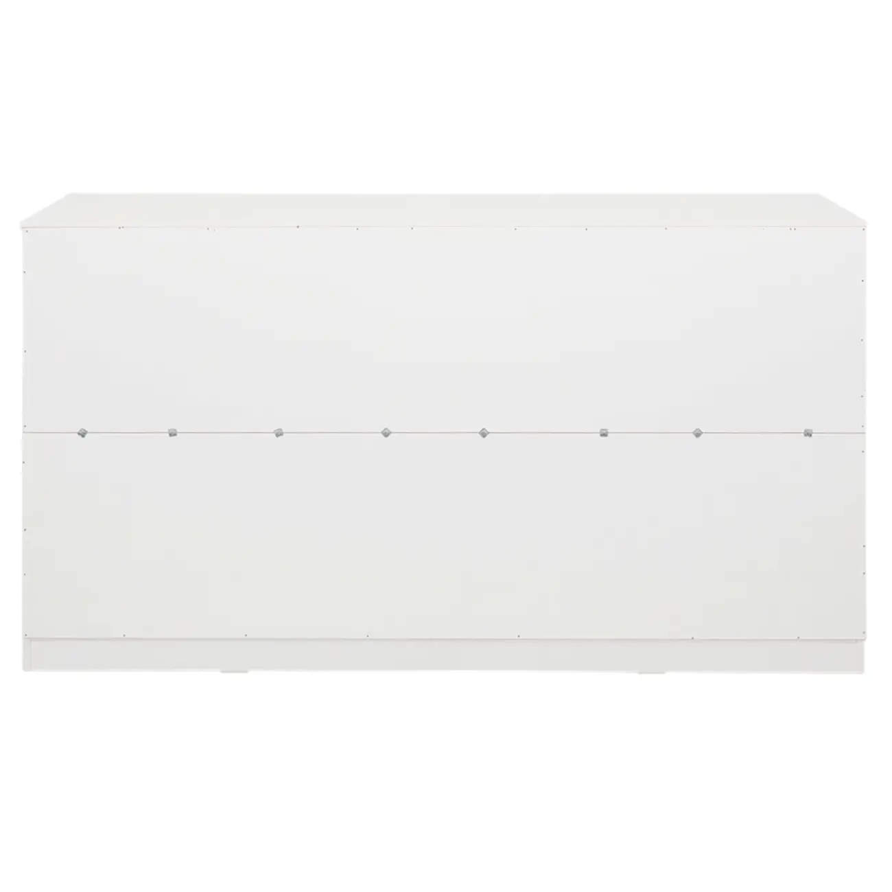 BUFFET 4 PORTAS 1,36 M X 40 CM WINK - BRANCO/BRANCO - Foto 9