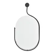 ESPELHO 37 CM X 69 CM HOOK - PRETO - Foto 1