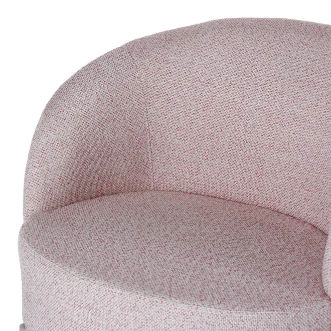 POLTRONA LULL - QUARTZO ROSA/CINZA CLARO - Foto 6