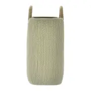 VASO 24 CM TRAMADINHO - AREIA/SÁLVIA - Foto 3