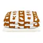 KIT COM 3 FRONHAS INFANTIL 30 CM X 40 CM FEIRA DOS BICHOS - OFF WHITE/CASCA DE URUCUM - Foto 1
