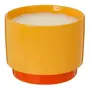 VELA POTE 9 CM FESTA DAS LUZES - SORBET DE MANGA/LARANJA LED - Foto 2