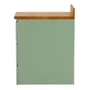 GAVETEIRO 40CM 3GV. C/TAMPO SALSA - SÁLVIA/AMÊNDOA - Foto 4