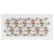 TELA 1,00 M X 50 CM BIG CUBS - BRANCO/CARVALHO - Foto 1