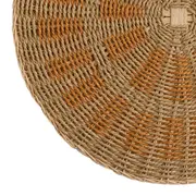 LUGAR AMERICANO 38 CM ANGICO - CASCA DE URUCUM/NATURAL - Foto 2