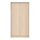 NEW OAK/BRANCO - ARMÁRIO PARA ESCRITÓRIO ALTO 2 PORTAS START UP