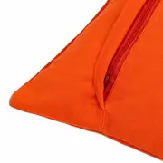 CAPA ALMOFADA 45 CM X 45 CM COOL - MOUSSE DE JABUTICABA/LARANJA LED - Foto 5