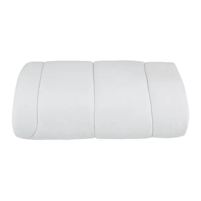 EDREDOM DUPLA-FACE CASAL/QUEEN 2,40 M X 2,50 M MISCELLAN - OFF WHITE/CAQUI - Foto 2
