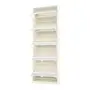 SAPATEIRA PISO/PAREDE 5 PORTAS BASCULANTES FAMILY MIRROR - BRANCO/PRATA - Foto 5
