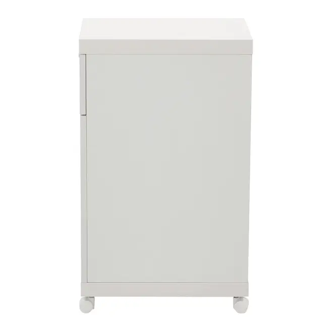 GAVETEIRO PARA ESCRITÓRIO 1 GAVETA/1 PORTA FIND - BRANCO - Foto 6