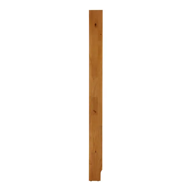 ESTANTE DE PAREDE COM PALHINHA 80 CM X 1,86 M PALHANDI - AMÊNDOA/NATURAL - Foto 4