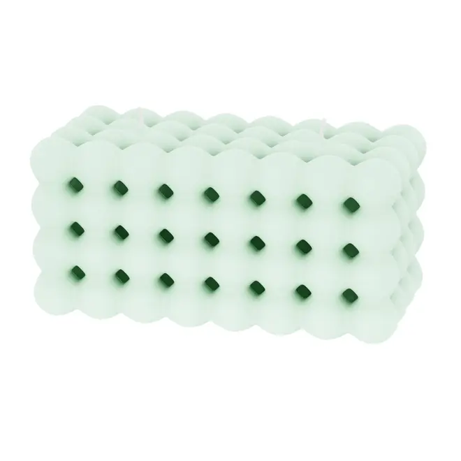 VELA 6 CM X 12 CM FUNNY BUBBLE - SORBET DE MENTA - Foto 9