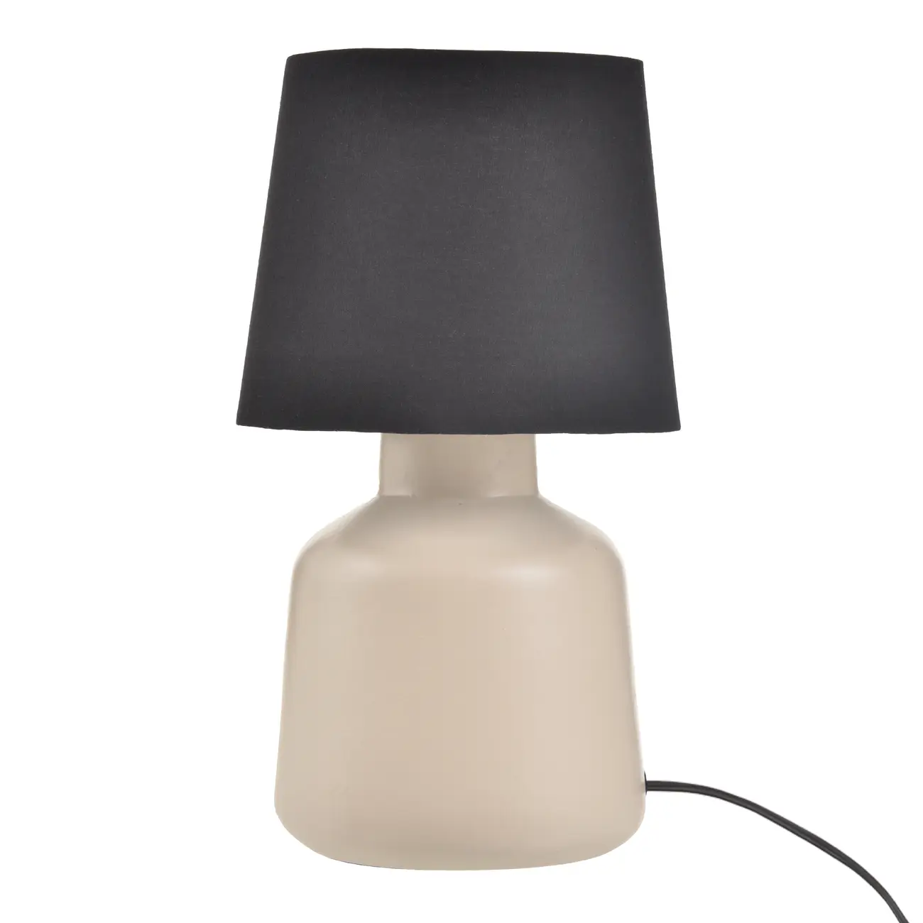 LUMINÁRIA DE MESA KERAMIK C/CUP B - CAMELO/PRETO - Foto 1
