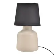 LUMINÁRIA DE MESA KERAMIK C/CUP B - CAMELO/PRETO - Foto 1