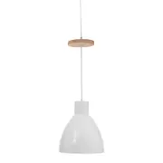 LUMINÁRIA DE TETO ALENTO - BRANCO/AMÊNDOA - Foto 2