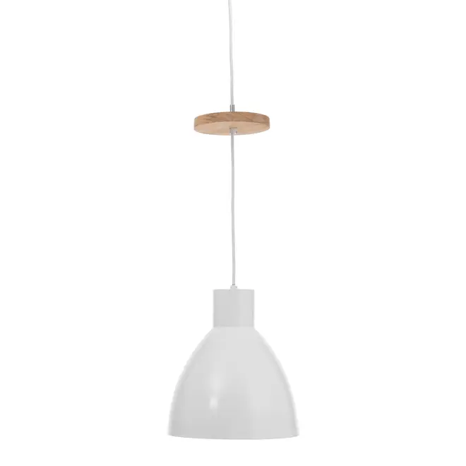 LUMINÁRIA DE TETO ALENTO - BRANCO/AMÊNDOA - Foto 2