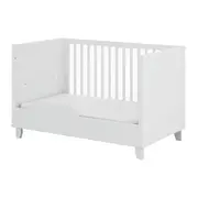 BERÇO 70 CM 2 EM 1 - BERÇO/MINICAMA MON DIEU - BRANCO - Foto 8