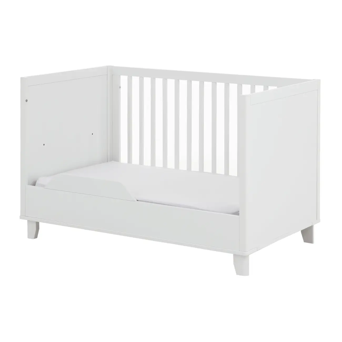 BERÇO 70 CM 2 EM 1 - BERÇO/MINICAMA MON DIEU - BRANCO - Foto 8