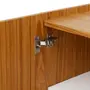 BUFFET 4 PORTAS 1,80 M X 47 CM ALLURE - FREIJÓ/FREIJÓ - Foto 9