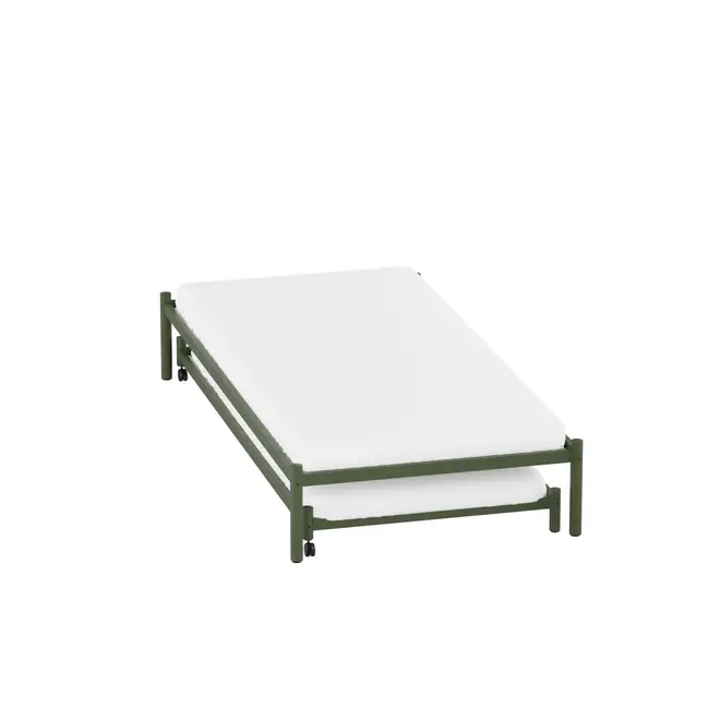 CAMA DE SOLTEIRO 88 C/CAMA INF 78 FLAT - MUSGO/MUSGO - Foto 3