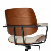 CADEIRA HOME OFFICE PINCHO - PRETO/CAMELO - Foto 12