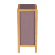 CÔMODA 4 GAVETAS 90 CM X 45 CM KANT - RUBY MOCHA/AMÊNDOA - Foto 27