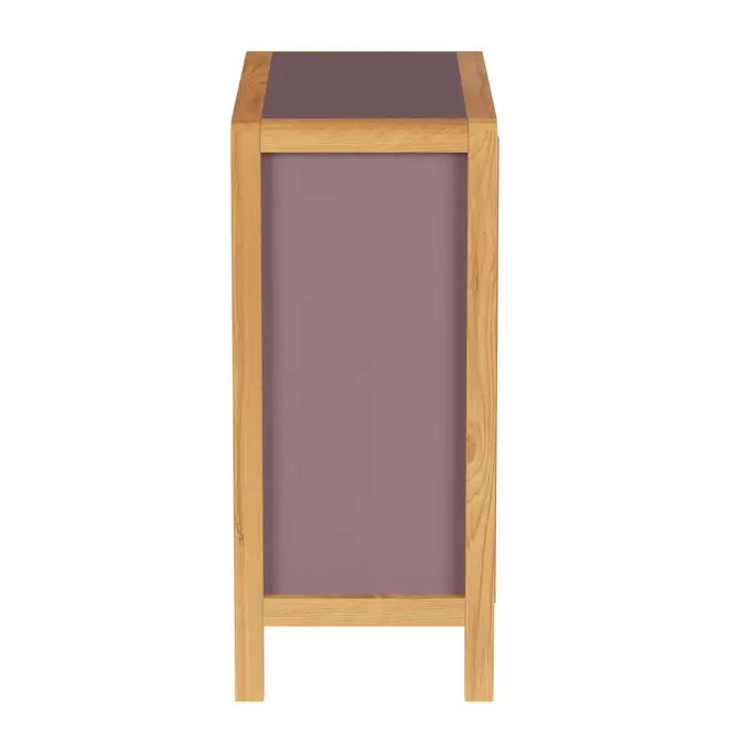 CÔMODA 4 GAVETAS 90 CM X 45 CM KANT - RUBY MOCHA/AMÊNDOA - Foto 27