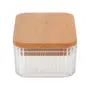 POTE HERMÉTICO 300 ML WOOD LINE - FAIA/INCOLOR - Foto 3