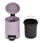 LIXEIRA 3 L LANGON - MALVA/PRETO - Foto 5