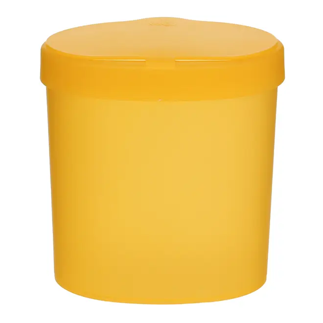 LIXEIRA PARA PIA COM TAMPA 2,5 L LUZE - SORBET DE MANGA - Foto 7