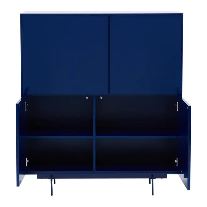 BUFFET 4 PORTAS 1,10 M X 45 CM MONOLITH - LAZULITE - Foto 6