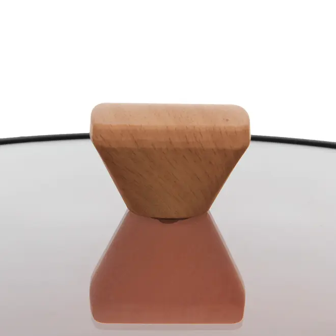 WOK INDUÇÃO 28 CM NORMA - TERRACOTA/PRETO - Foto 9