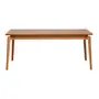 MESA DE JANTAR 1,80 M X 90 CM ARES I - TAUARI - Foto 1