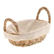 CESTO 22 CM X 15 CM X 6 CM TABOA - FIBRA NATURAL/NATURAL - Foto 4