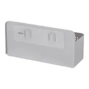 ORGANIZADOR ADESIVO PAREDE/ARMÁRIO 25 CM UTILE - FLANDRES/KONKRET - Foto 8