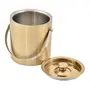 HAWK BALDE PARA GELO COM PEGADOR - OURO/INOX - Foto 3