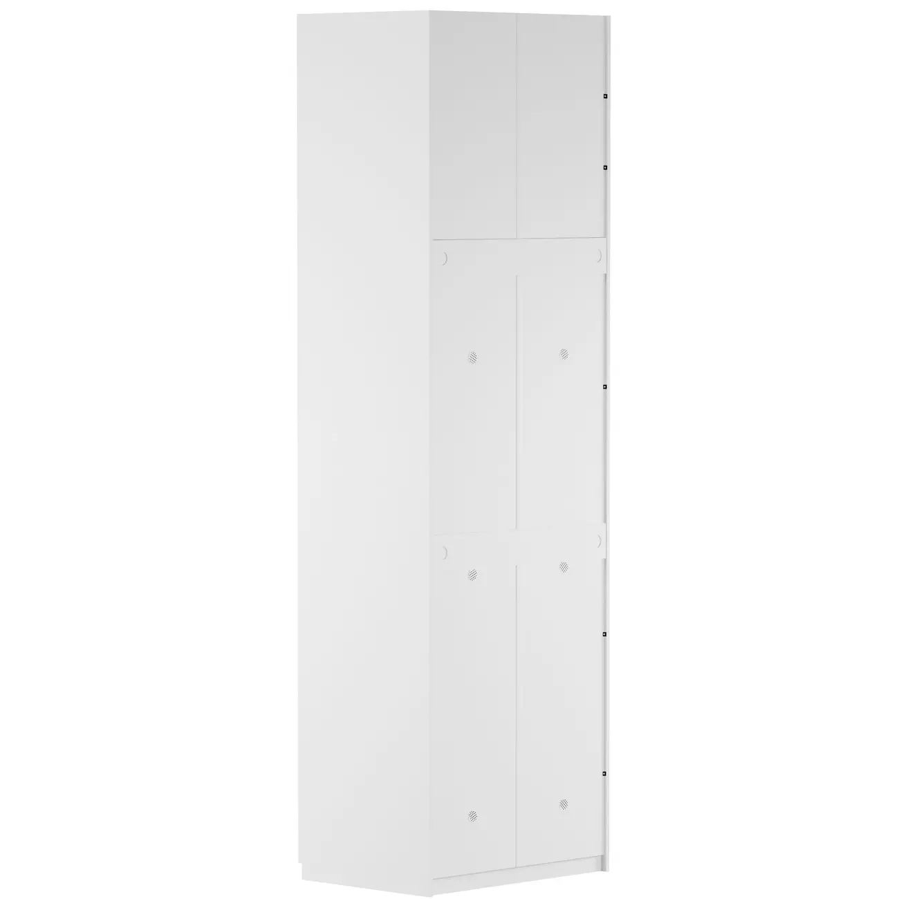 MAXIMUS GUARDA-ROUPA/SAPATEIRA 2 PORTAS 35 - BRANCO - Foto 18