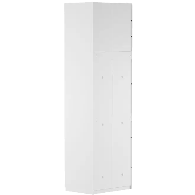 MAXIMUS GUARDA-ROUPA/SAPATEIRA 2 PORTAS 35 - BRANCO - Foto 18