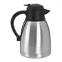GARRAFA TÉRMICA 1,2 L PRESS & DRINK - INOX/PRETO - Foto 5