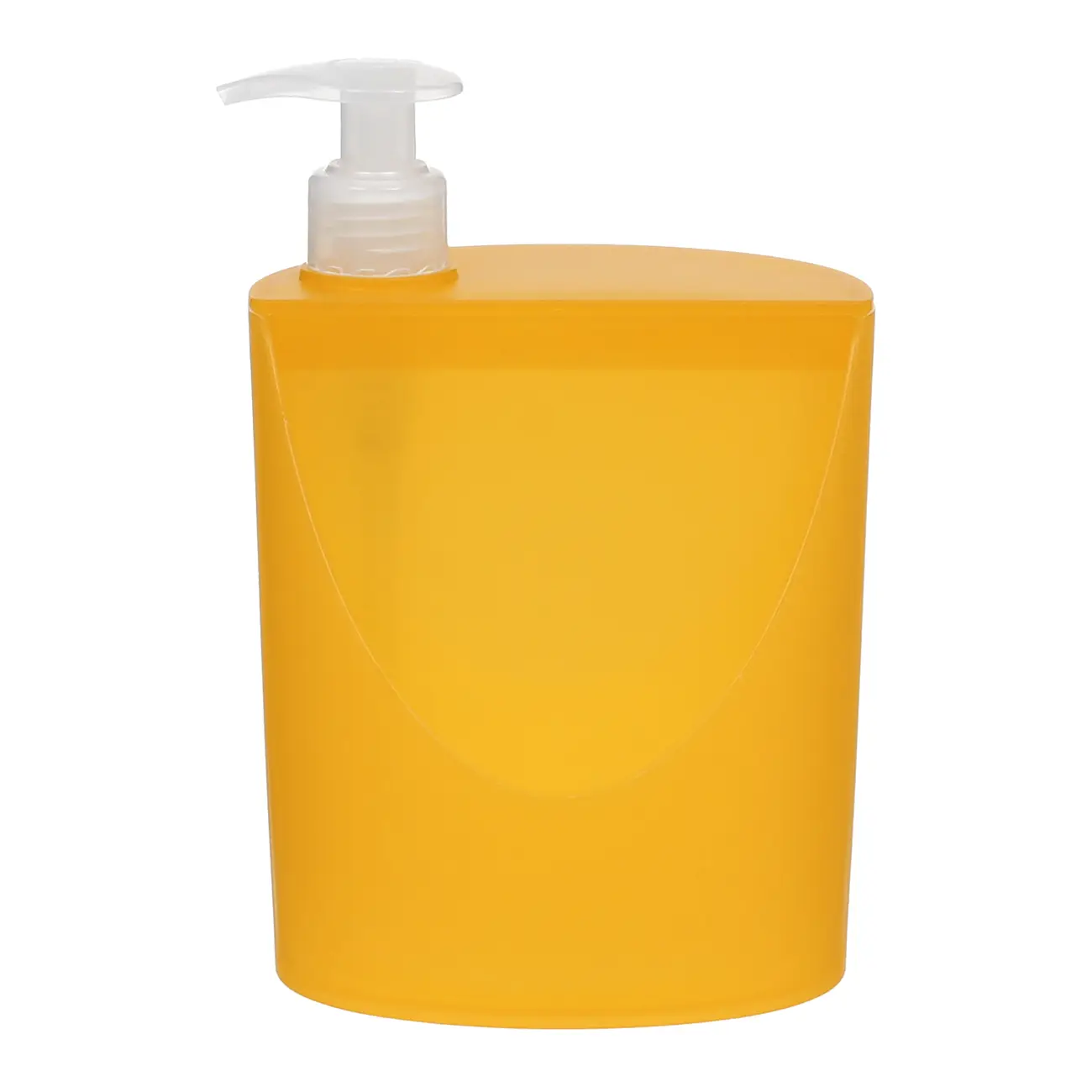 PORTA-DETERGENTE E ESPONJA LUZE - SORBET DE MANGA/BRANCO TRANSLÚCIDO - Foto 1