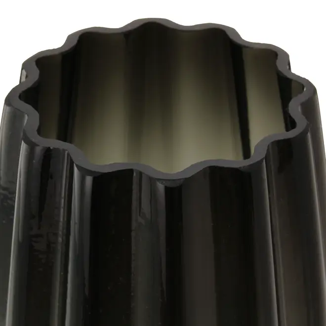 VASO 29 CM ORQUESTRA - PRETO - Foto 4