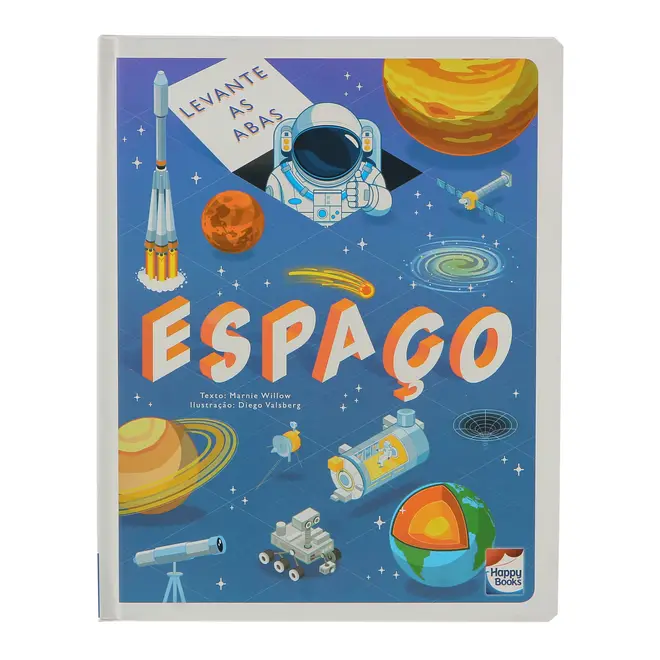 LEVANTE E DESCUBRA: ESPAÇO LIVRO INFANTIL - MULTICOR - Foto 1