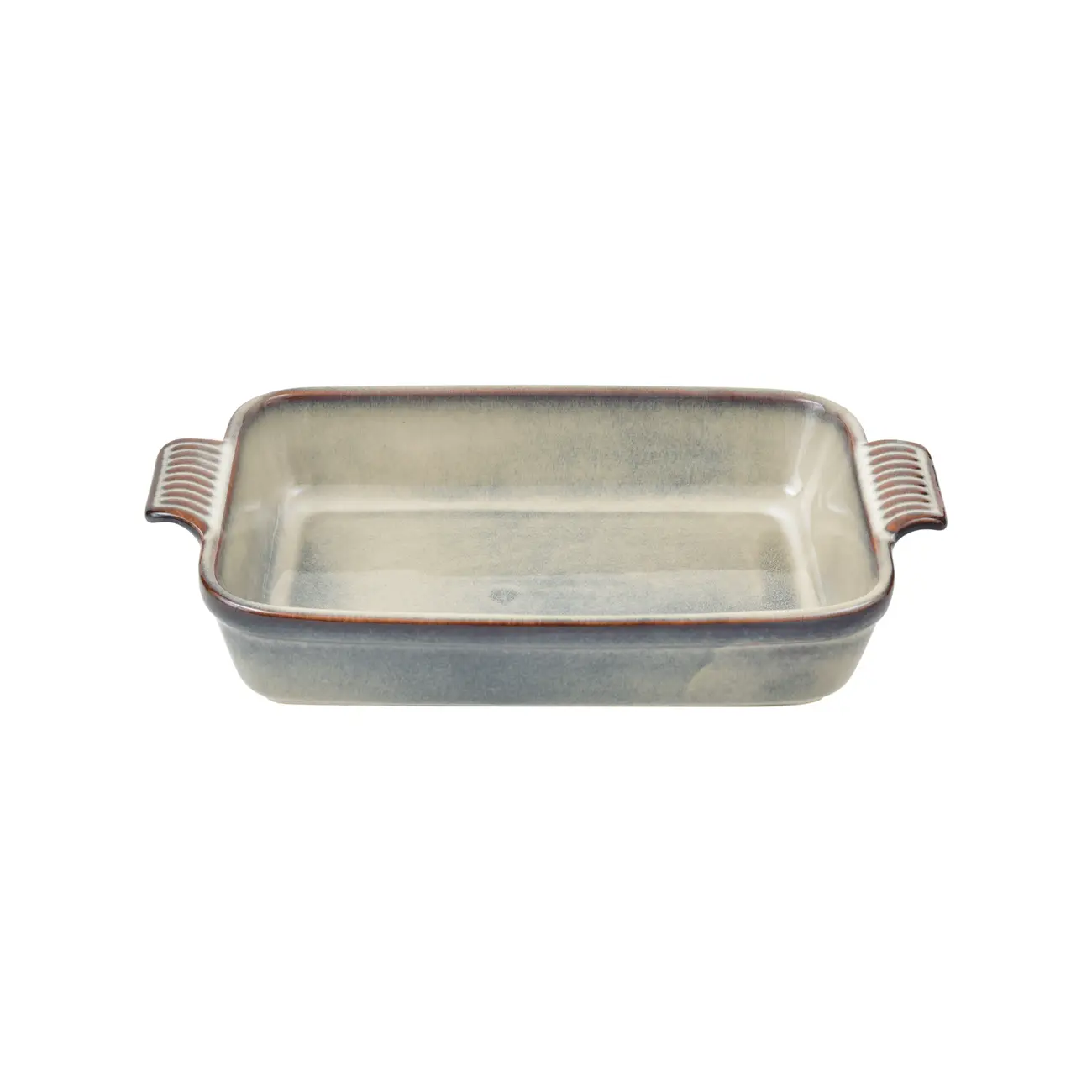 TRAVESSA REFRATÁRIA 22 CM X 14 CM TASTY - LODEN GREEN/MARROM - Foto 1